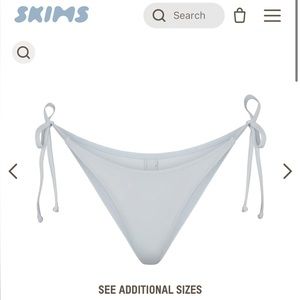 nwt skims dipped tie swim bottoms